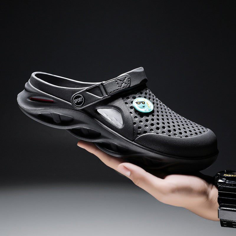 7979 Sandals Lightweight Quick-drying Garden Outdoor Breathable Slip-on Flat Сандалии Легкие Быстросохнущие Садовые