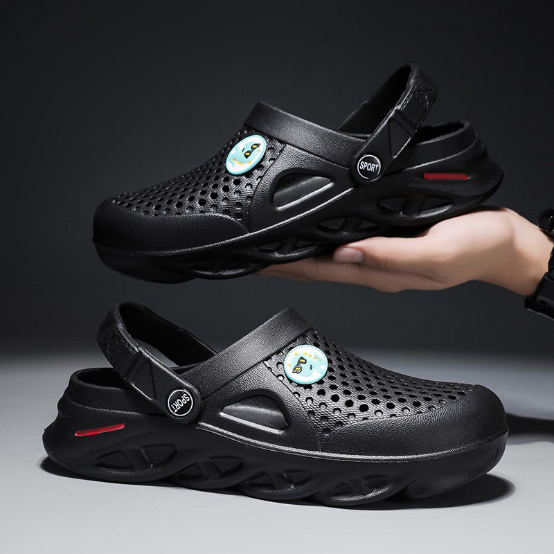 7979 Sandals Lightweight Quick-drying Garden Outdoor Breathable Slip-on Flat Сандалии Легкие Быстросохнущие Садовые