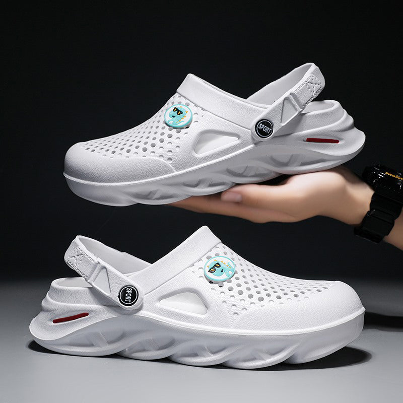 7979 Sandals Lightweight Quick-drying Garden Outdoor Breathable Slip-on Flat Сандалии Легкие Быстросохнущие Садовые