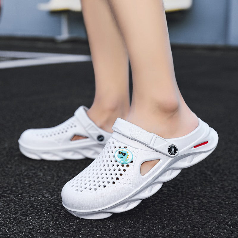 7979 Sandals Lightweight Quick-drying Garden Outdoor Breathable Slip-on Flat Сандалии Легкие Быстросохнущие Садовые