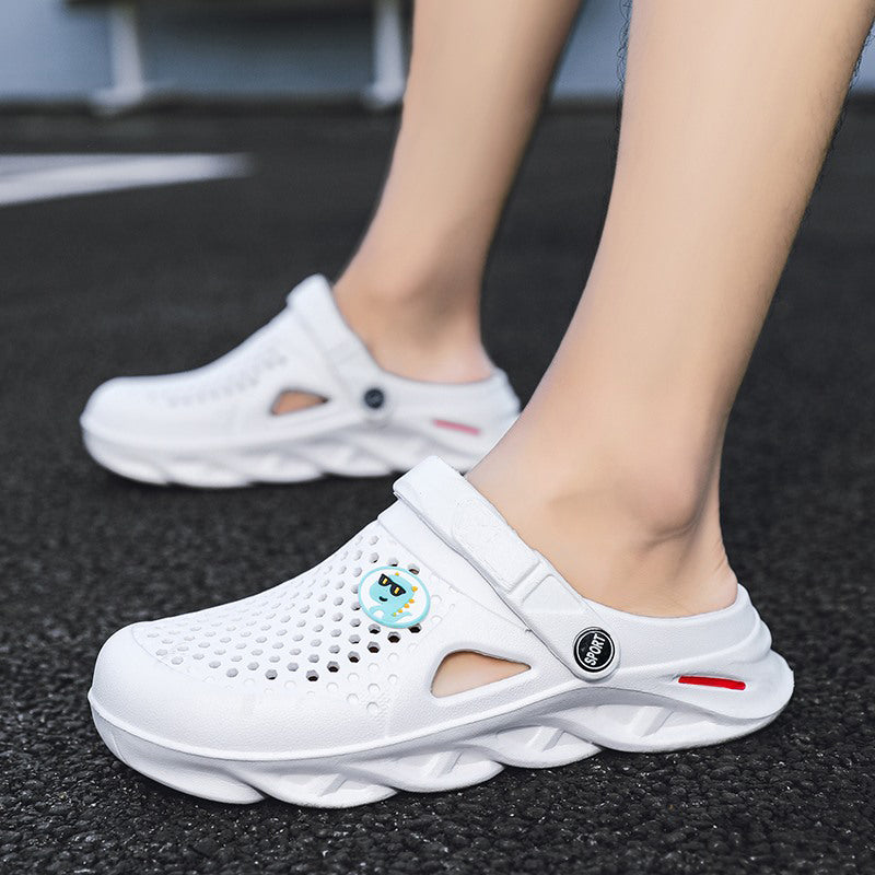 7979 Sandals Lightweight Quick-drying Garden Outdoor Breathable Slip-on Flat Сандалии Легкие Быстросохнущие Садовые