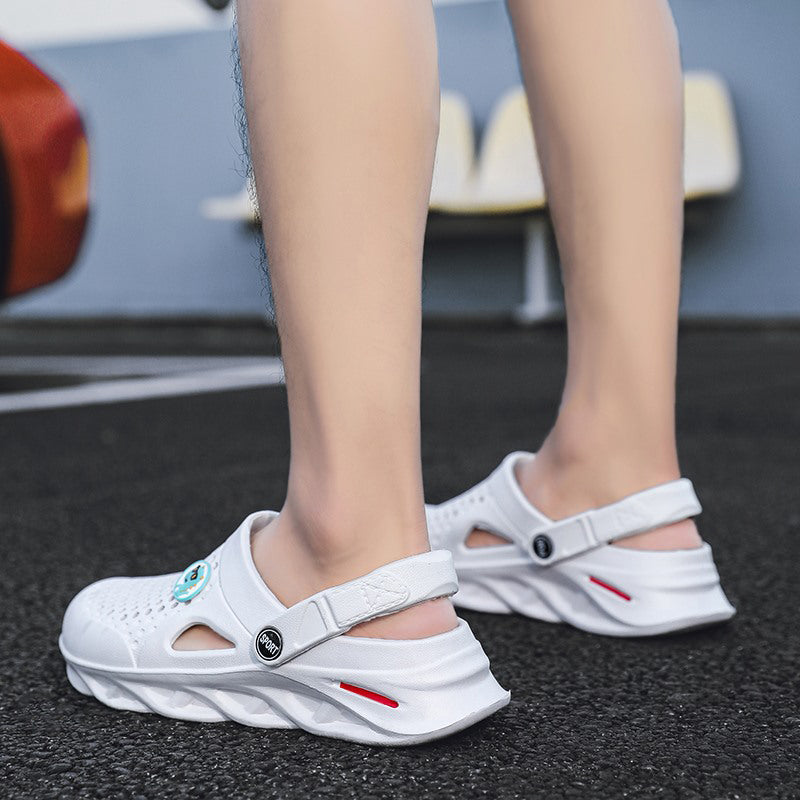 7979 Sandals Lightweight Quick-drying Garden Outdoor Breathable Slip-on Flat Сандалии Легкие Быстросохнущие Садовые