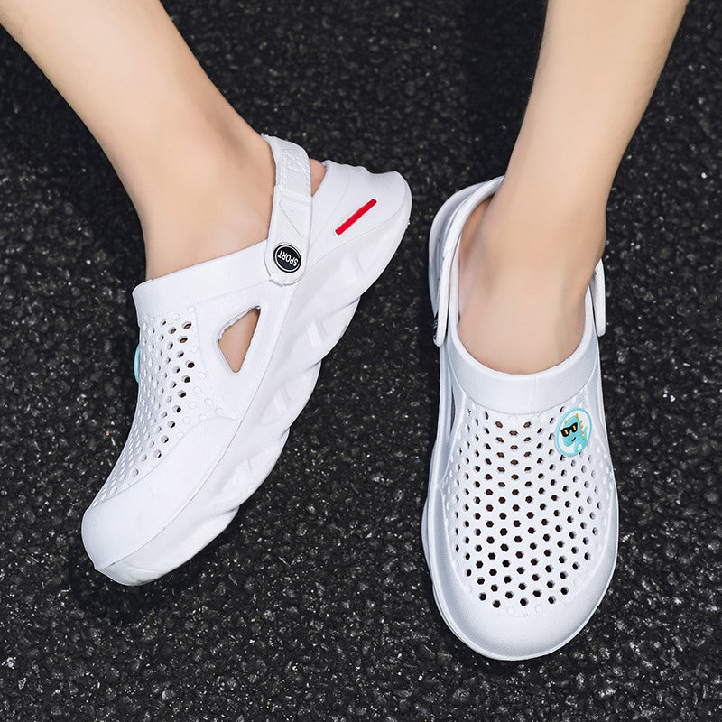 7979 Sandals Lightweight Quick-drying Garden Outdoor Breathable Slip-on Flat Сандалии Легкие Быстросохнущие Садовые