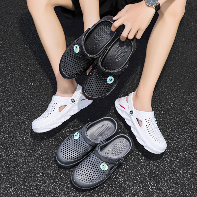 7979 Sandals Lightweight Quick-drying Garden Outdoor Breathable Slip-on Flat Сандалии Легкие Быстросохнущие Садовые