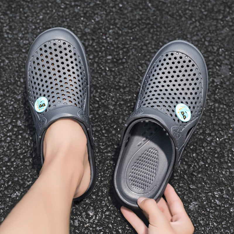 7979 Sandals Lightweight Quick-drying Garden Outdoor Breathable Slip-on Flat Сандалии Легкие Быстросохнущие Садовые