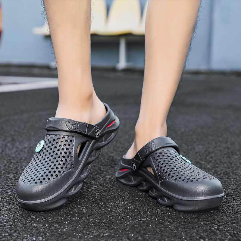 7979 Sandals Lightweight Quick-drying Garden Outdoor Breathable Slip-on Flat Сандалии Легкие Быстросохнущие Садовые