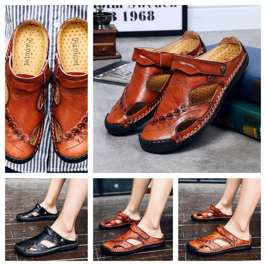 Men Sandals Male Comfortable Summer Shoes Fashion Designers Beach Sandals Mens Gladiator Sandals Coralee 868