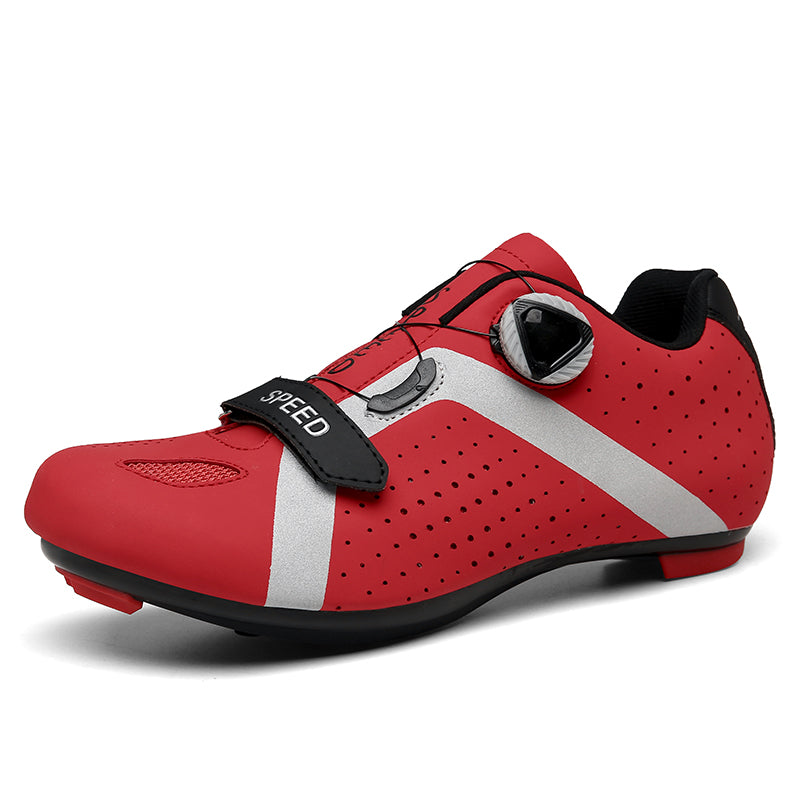 Q006 Professional Racing Road Cycling Shoes MTB Flat Ultralight Self-Locking Bike Cleat Shoes Breathable Профессиональная гоночная шоссейная велосипедная обувь MTB Flat Ultralight Self-Lock Bike Cleat Shoes Дышащая