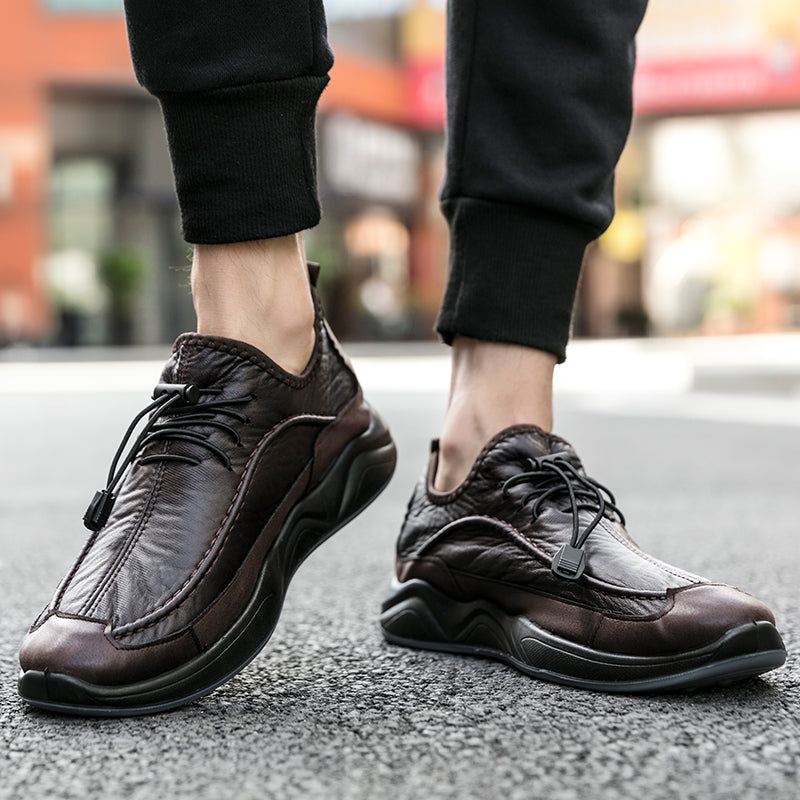 Joseph 6603 Men Lace-Up Non Slip Veins PU Outdoor casual shoes Work & Outdoor