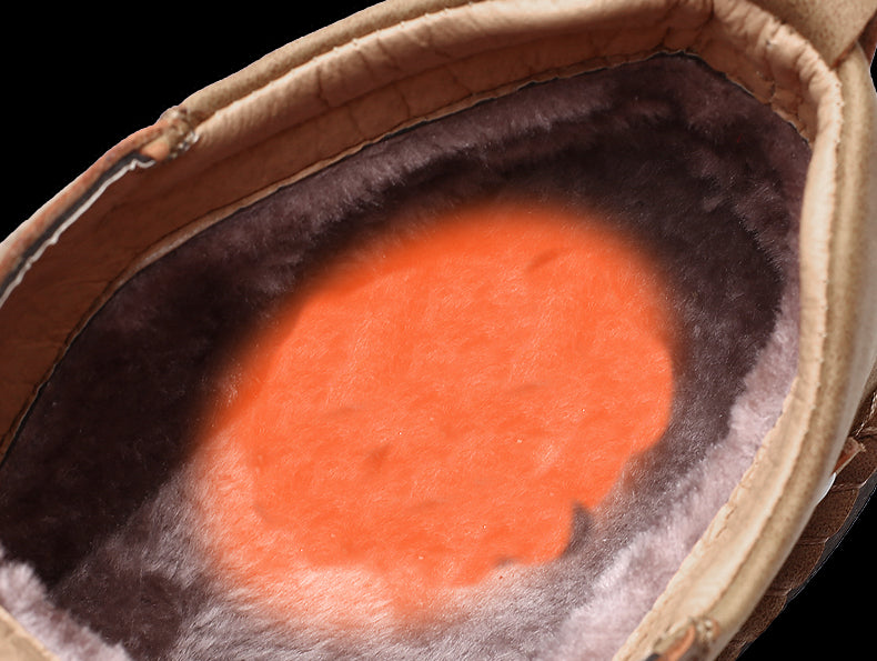 Mens vintage comfort soft Microfiber Leather Hand Stitching Warm Lining Casual Ankle work Boots monica 9926