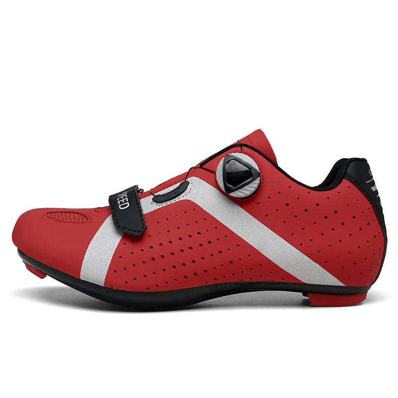 Q006 Professional Racing Road Cycling Shoes MTB Flat Ultralight Self-Locking Bike Cleat Shoes Breathable Профессиональная гоночная шоссейная велосипедная обувь MTB Flat Ultralight Self-Lock Bike Cleat Shoes Дышащая