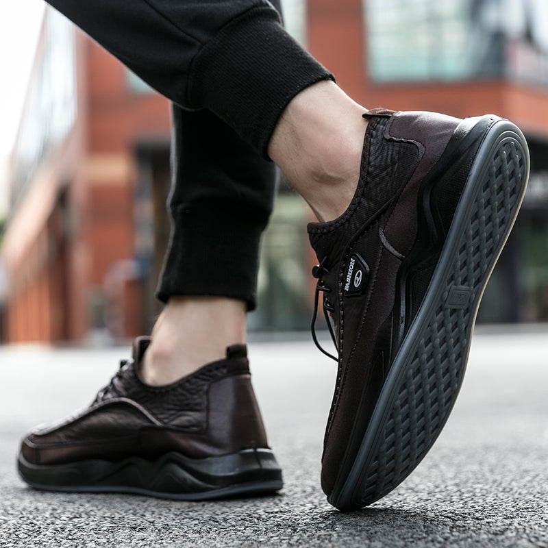 Joseph 6603 Men Lace-Up Non Slip Veins PU Outdoor casual shoes Work & Outdoor