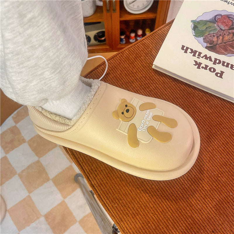 MAX2027 Fashion Fluffy Slippers Winter Warm Home Indoor Shoes Soft Cute Cartoon Модные тапочки, теплая домашняя обувь, мягкий милый мультяшный