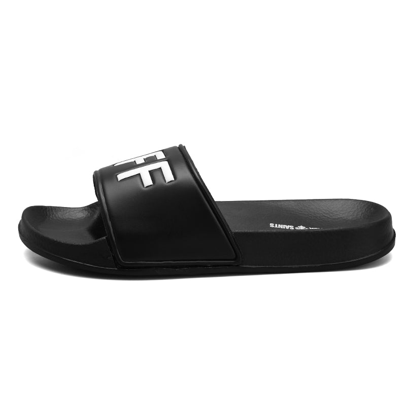 F*CK OFF Slippers Casual Bathroom Bathing Sandals Indoor Outdoor Soft Sole Flip Flop Тапочки Повседневные сандалии для купания в помещении На открытом воздухе Вьетнамки с мягкой подошвой