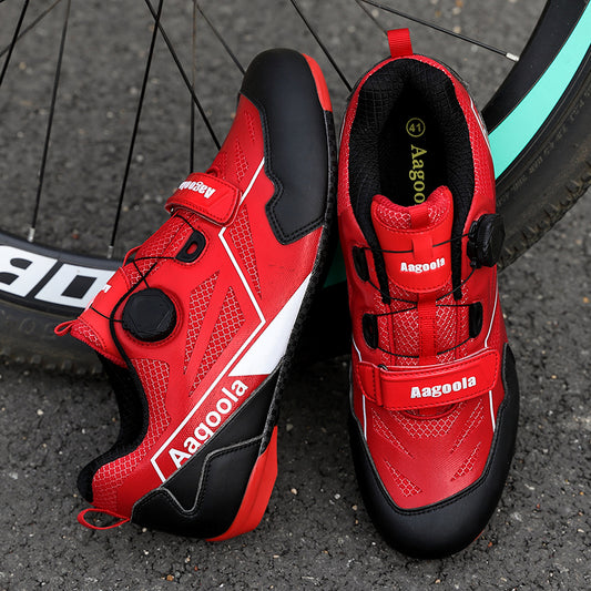 SQ-02 Road Cycling Self-locking Ultra Light Outdoor Waterproof Quick Lacing Shoes Самоблокирующаяся ультралегкая уличная водонепроницаемая обувь с быстрой шнуровкой для шоссейного велоспорта