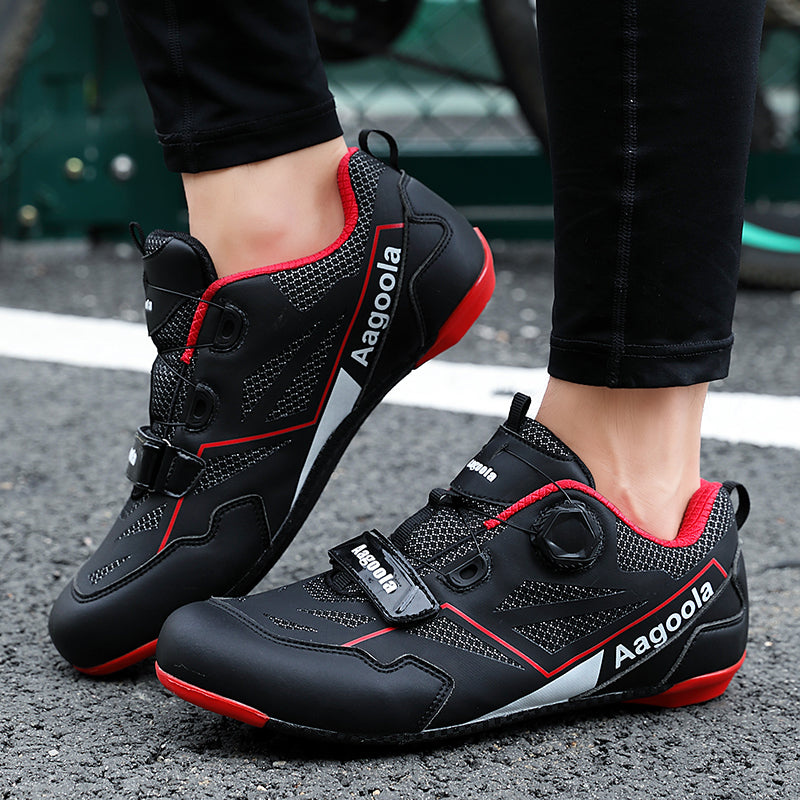 SQ-02 Road Cycling Self-locking Ultra Light Outdoor Waterproof Quick Lacing Shoes Самоблокирующаяся ультралегкая уличная водонепроницаемая обувь с быстрой шнуровкой для шоссейного велоспорта