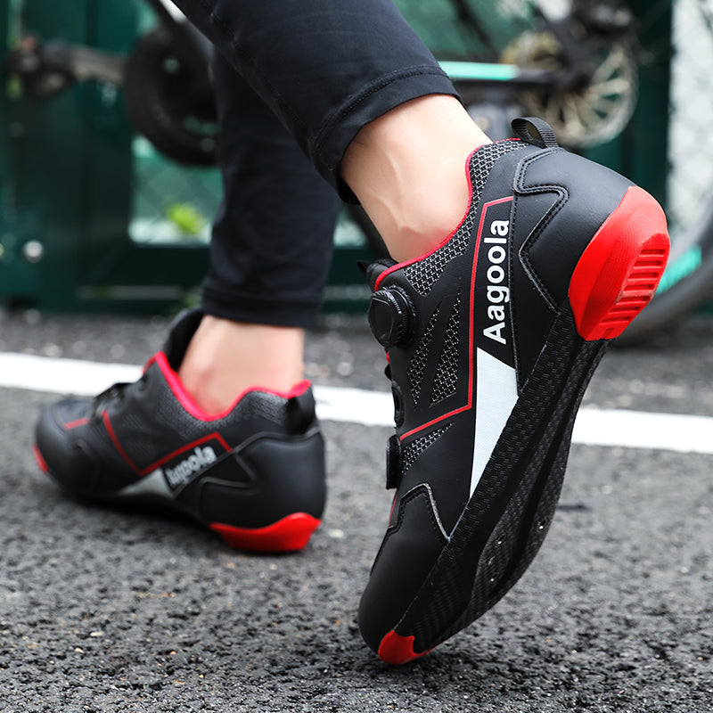 SQ-02 Road Cycling Self-locking Ultra Light Outdoor Waterproof Quick Lacing Shoes Самоблокирующаяся ультралегкая уличная водонепроницаемая обувь с быстрой шнуровкой для шоссейного велоспорта