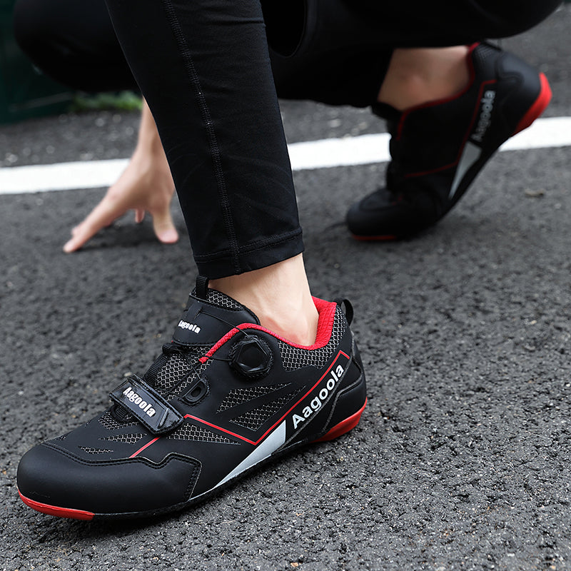 SQ-02 Road Cycling Self-locking Ultra Light Outdoor Waterproof Quick Lacing Shoes Самоблокирующаяся ультралегкая уличная водонепроницаемая обувь с быстрой шнуровкой для шоссейного велоспорта