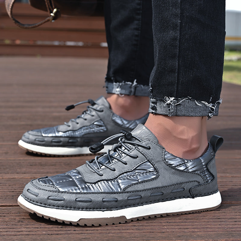 Y8902 New Skateboarding Shoes Soft Comfortable Driving Footwear Men Casual Fashion Handmade Shoes Обувь для скейтбординга Мягкая удобная обувь для вождения