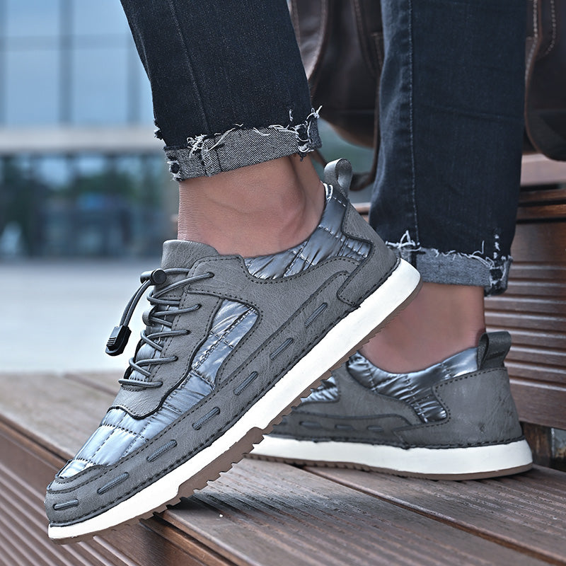 Y8902 New Skateboarding Shoes Soft Comfortable Driving Footwear Men Casual Fashion Handmade Shoes Обувь для скейтбординга Мягкая удобная обувь для вождения