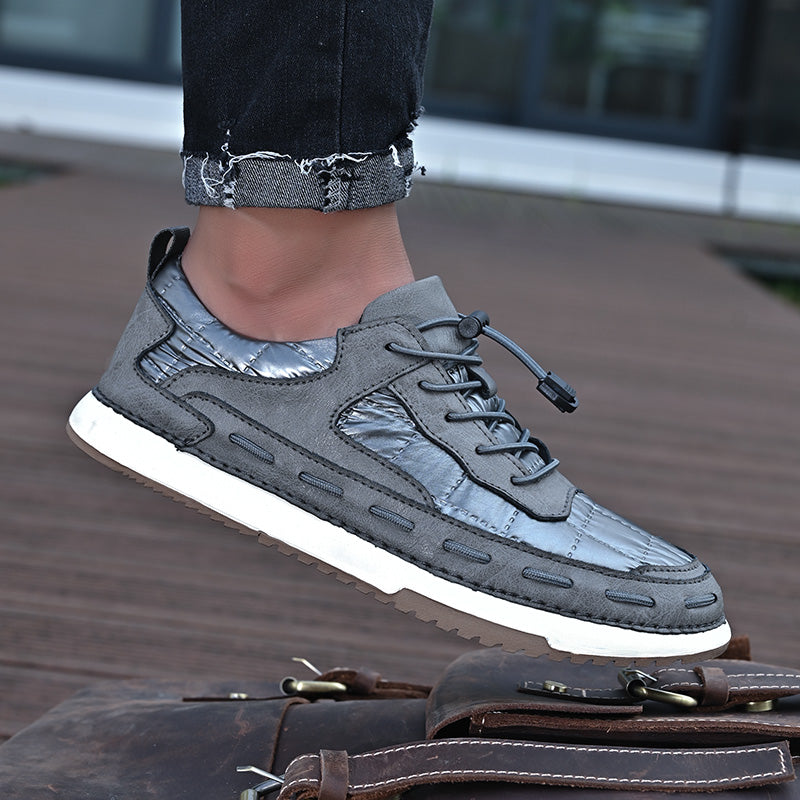 Y8902 New Skateboarding Shoes Soft Comfortable Driving Footwear Men Casual Fashion Handmade Shoes Обувь для скейтбординга Мягкая удобная обувь для вождения