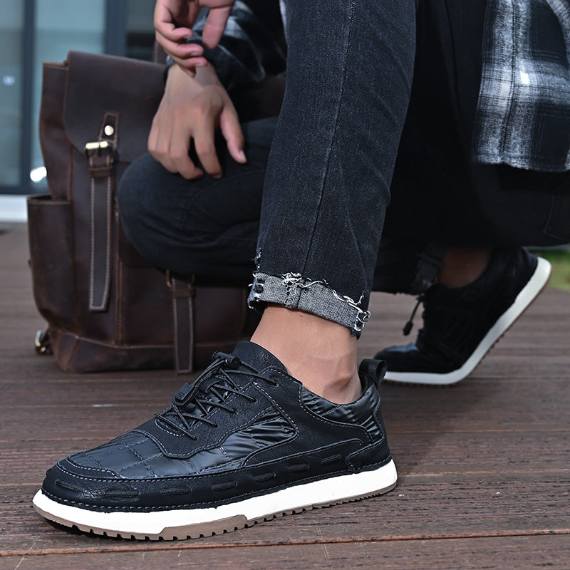 Y8902 New Skateboarding Shoes Soft Comfortable Driving Footwear Men Casual Fashion Handmade Shoes Обувь для скейтбординга Мягкая удобная обувь для вождения