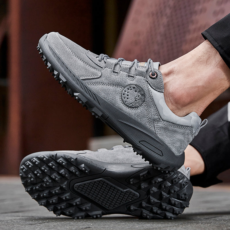 Mens wolverine cheap amazing comfort soft Slip Resistant Outdoor Casual Hiking Shoes Microfiber Leather Warm Boots Work & Outdoor Anna 9989