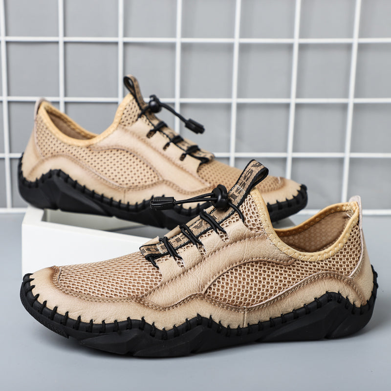 New Mens Casual Mesh Shoes Man Sport Sneaker Male Outdoor Sport Footwear Work Business Breathable Walking Rhonda 8865