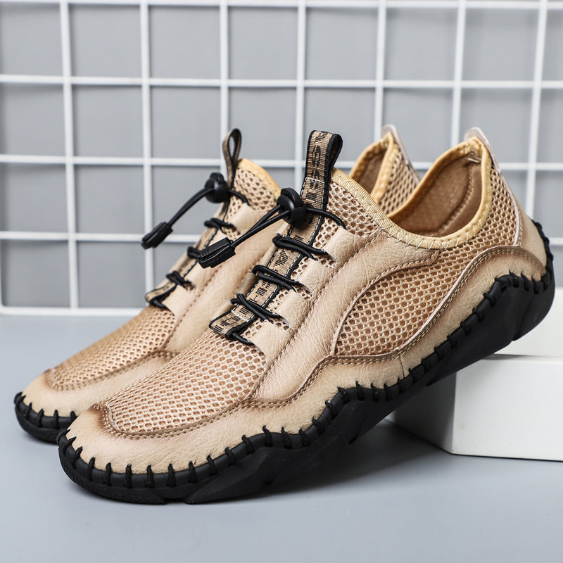 New Mens Casual Mesh Shoes Man Sport Sneaker Male Outdoor Sport Footwear Work Business Breathable Walking Rhonda 8865
