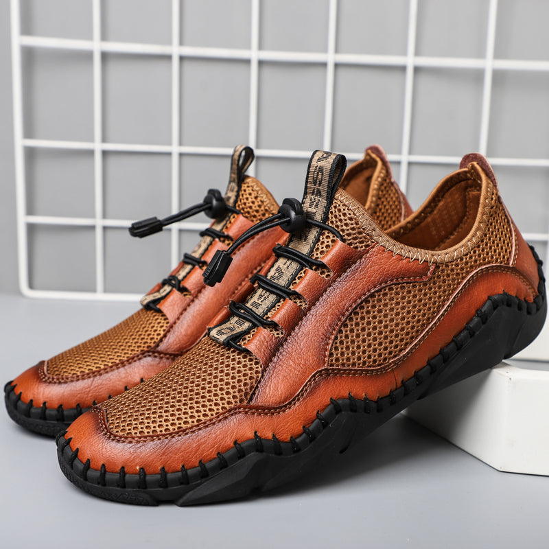 New Mens Casual Mesh Shoes Man Sport Sneaker Male Outdoor Sport Footwear Work Business Breathable Walking Rhonda 8865
