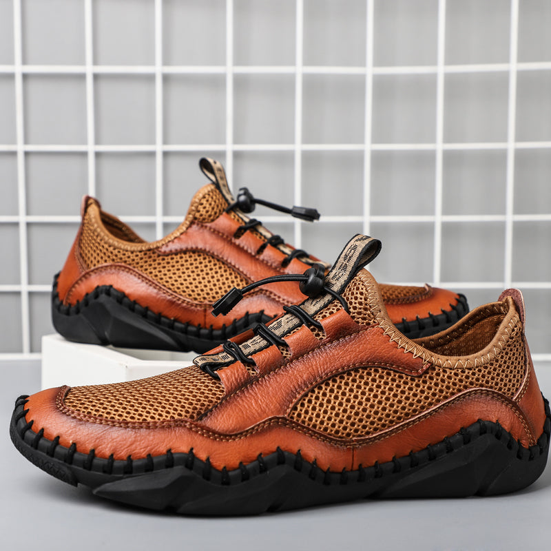 New Mens Casual Mesh Shoes Man Sport Sneaker Male Outdoor Sport Footwear Work Business Breathable Walking Rhonda 8865