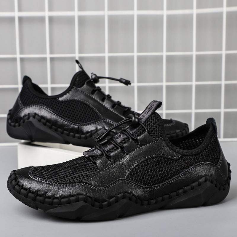 New Mens Casual Mesh Shoes Man Sport Sneaker Male Outdoor Sport Footwear Work Business Breathable Walking Rhonda 8865