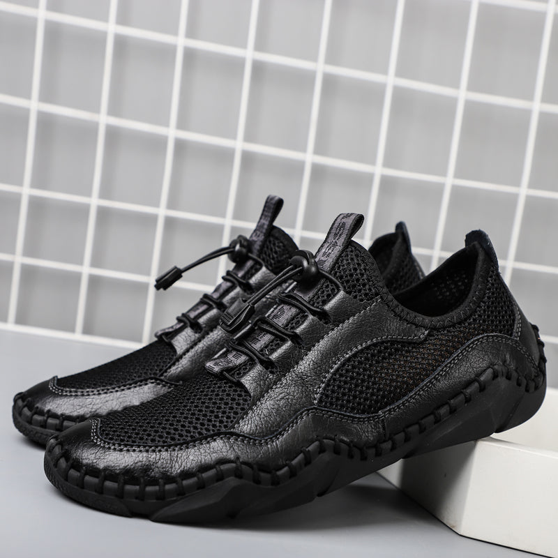 New Mens Casual Mesh Shoes Man Sport Sneaker Male Outdoor Sport Footwear Work Business Breathable Walking Rhonda 8865