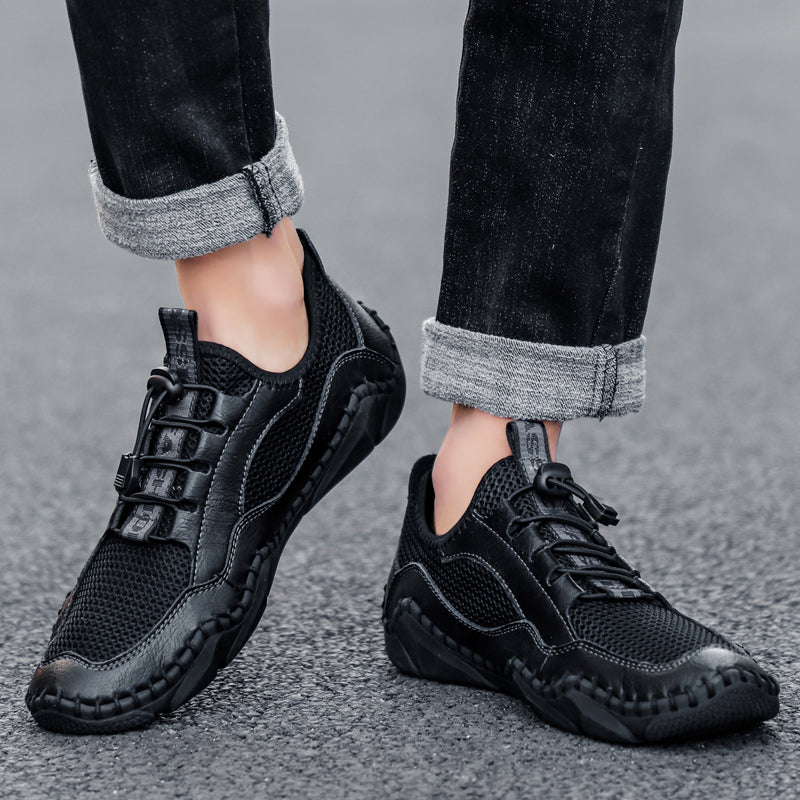 New Mens Casual Mesh Shoes Man Sport Sneaker Male Outdoor Sport Footwear Work Business Breathable Walking Rhonda 8865