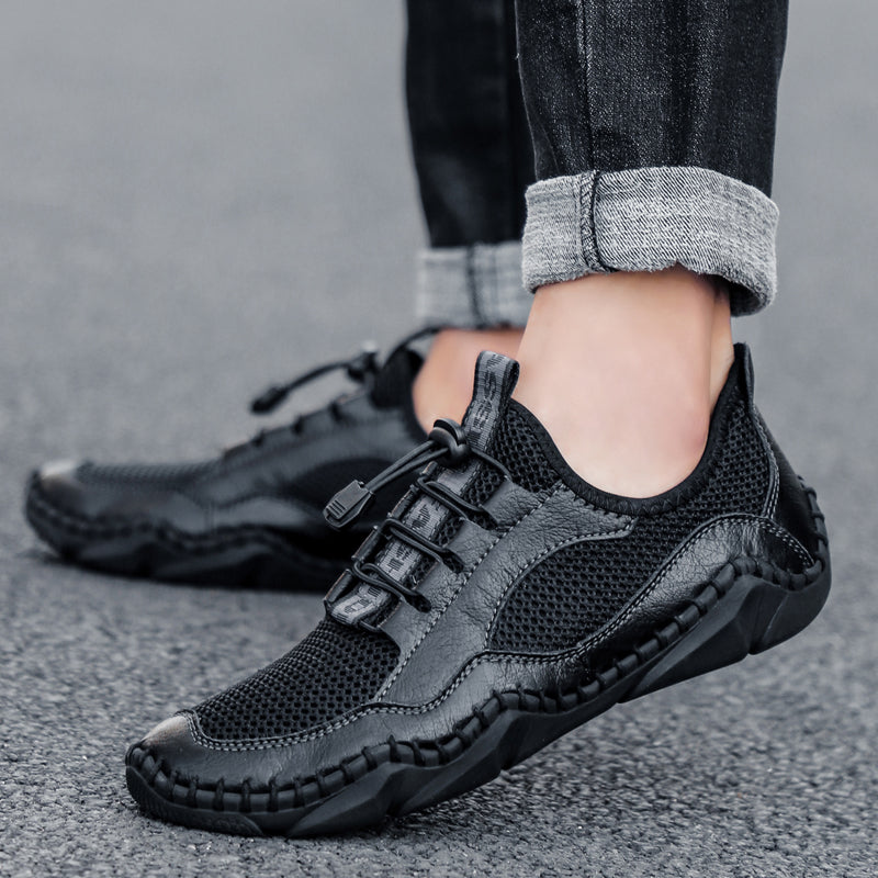 New Mens Casual Mesh Shoes Man Sport Sneaker Male Outdoor Sport Footwear Work Business Breathable Walking Rhonda 8865