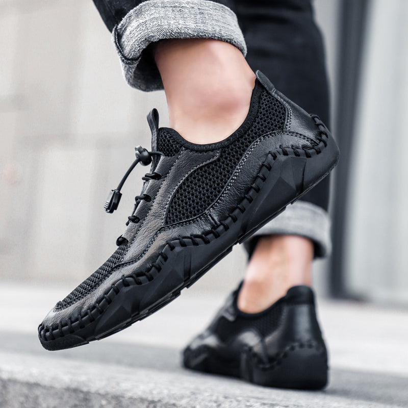 New Mens Casual Mesh Shoes Man Sport Sneaker Male Outdoor Sport Footwear Work Business Breathable Walking Rhonda 8865