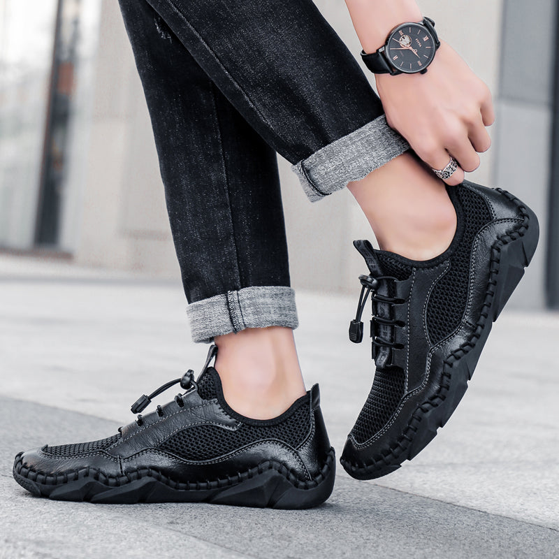 New Mens Casual Mesh Shoes Man Sport Sneaker Male Outdoor Sport Footwear Work Business Breathable Walking Rhonda 8865
