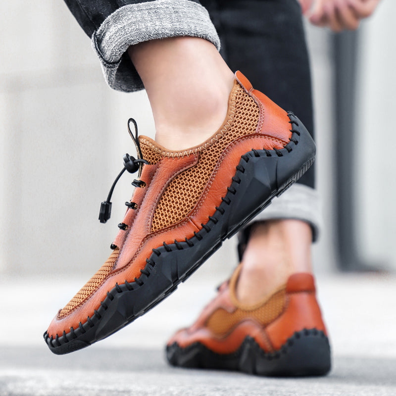 New Mens Casual Mesh Shoes Man Sport Sneaker Male Outdoor Sport Footwear Work Business Breathable Walking Rhonda 8865