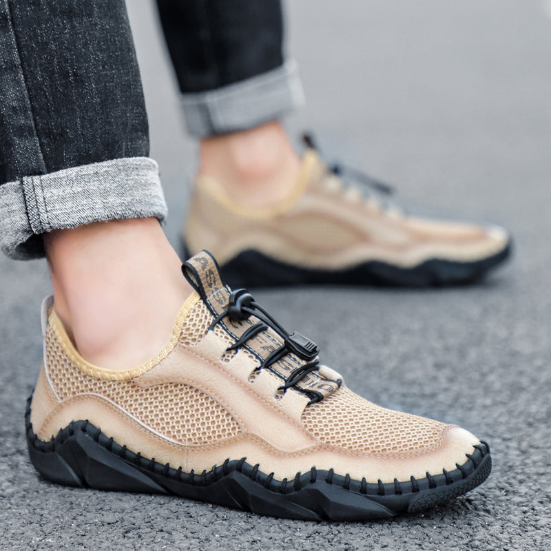 New Mens Casual Mesh Shoes Man Sport Sneaker Male Outdoor Sport Footwear Work Business Breathable Walking Rhonda 8865