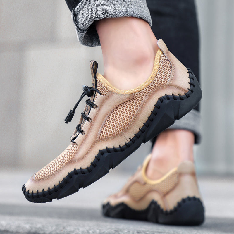 New Mens Casual Mesh Shoes Man Sport Sneaker Male Outdoor Sport Footwear Work Business Breathable Walking Rhonda 8865