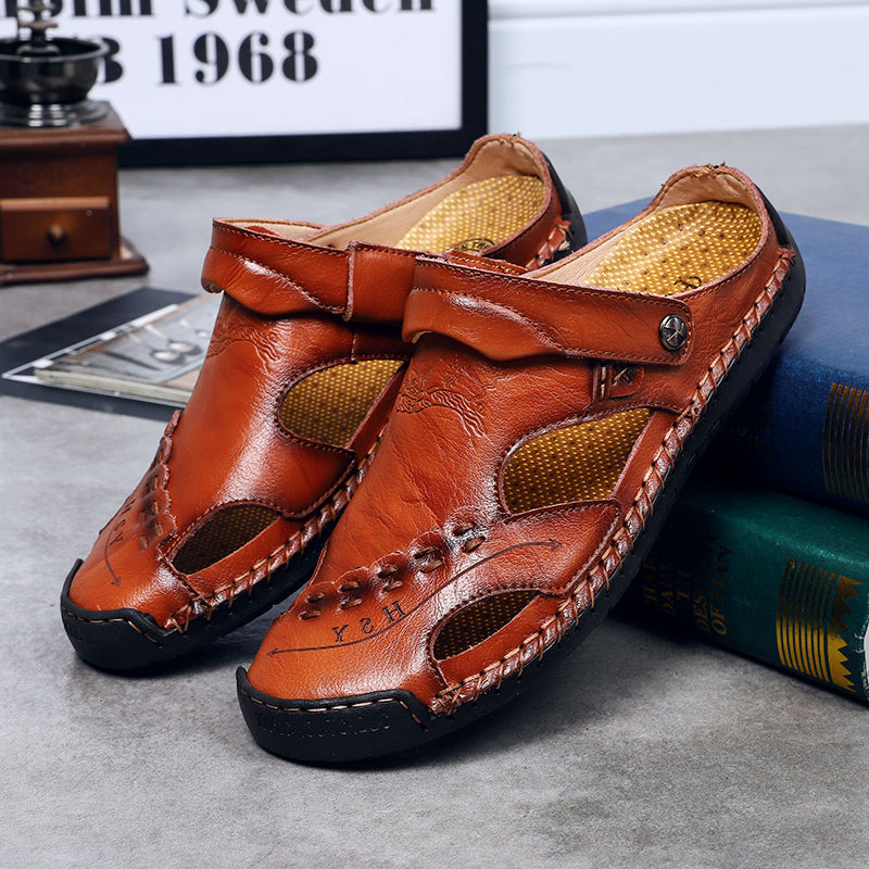 Men Sandals Male Comfortable Summer Shoes Fashion Designers Beach Sandals Mens Gladiator Sandals Coralee 868