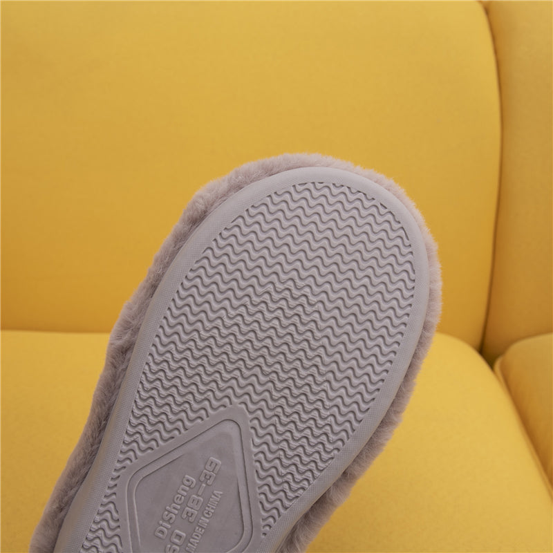 MAX0108-3 Fashion Fluffy Slippers Winter Warm Home Indoor Shoes Soft Cute Cartoon Модные тапочки, теплая домашняя обувь, мягкий милый мультяшный