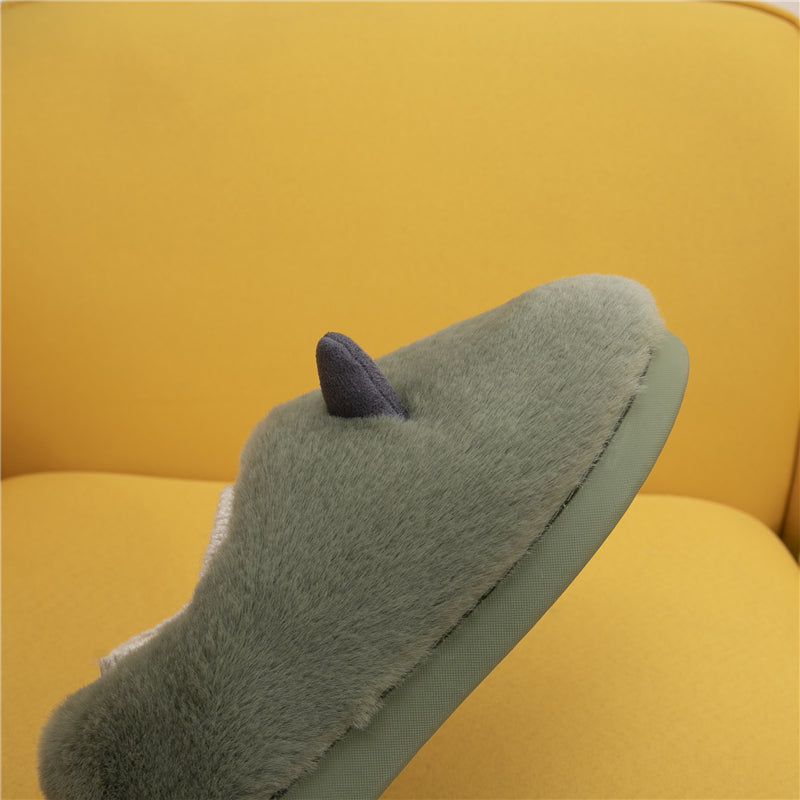 MAX0108-3 Fashion Fluffy Slippers Winter Warm Home Indoor Shoes Soft Cute Cartoon Модные тапочки, теплая домашняя обувь, мягкий милый мультяшный