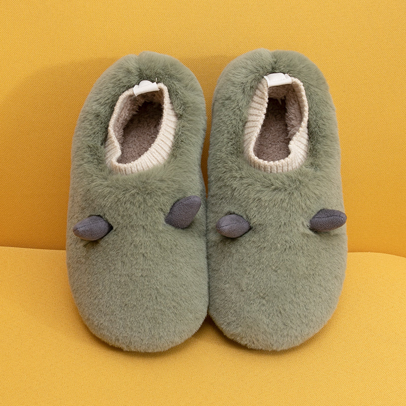 MAX0108-3 Fashion Fluffy Slippers Winter Warm Home Indoor Shoes Soft Cute Cartoon Модные тапочки, теплая домашняя обувь, мягкий милый мультяшный