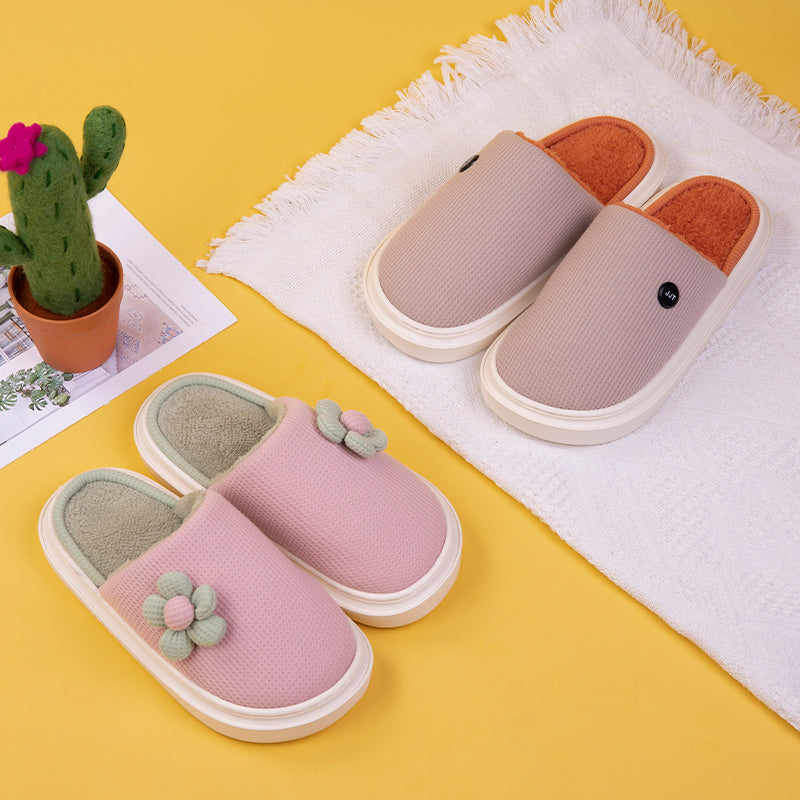 MAX0181 Fashion Fluffy Slippers Winter Warm Home Indoor Shoes Soft Cute Cartoon Модные тапочки, теплая домашняя обувь, мягкий милый мультяшный