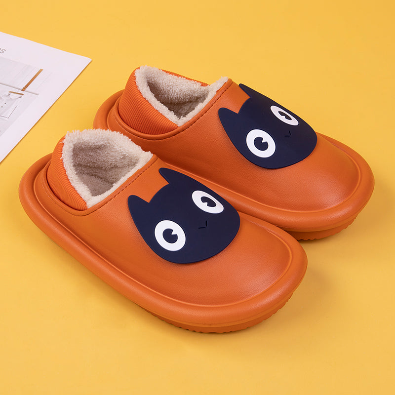Max0187Fashion Fluffy Slippers Winter Warm Home Indoor Shoes Soft Cute Cartoon Модные тапочки, теплая домашняя обувь, мягкий милый мультяшный