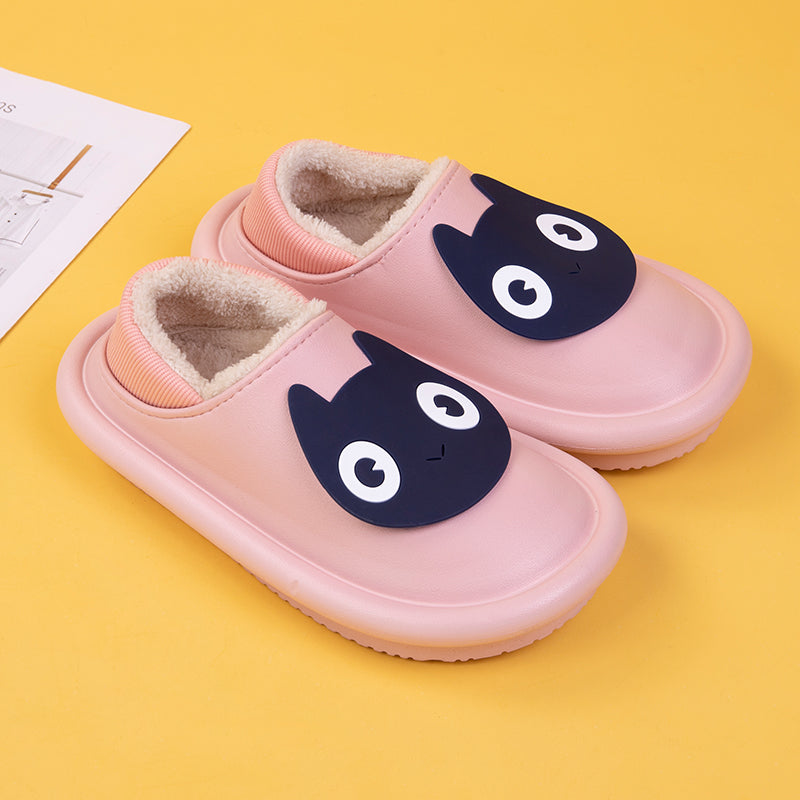 Max0187Fashion Fluffy Slippers Winter Warm Home Indoor Shoes Soft Cute Cartoon Модные тапочки, теплая домашняя обувь, мягкий милый мультяшный