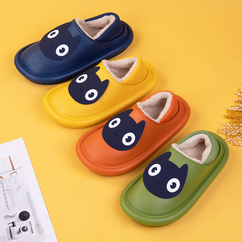 Max0187Fashion Fluffy Slippers Winter Warm Home Indoor Shoes Soft Cute Cartoon Модные тапочки, теплая домашняя обувь, мягкий милый мультяшный