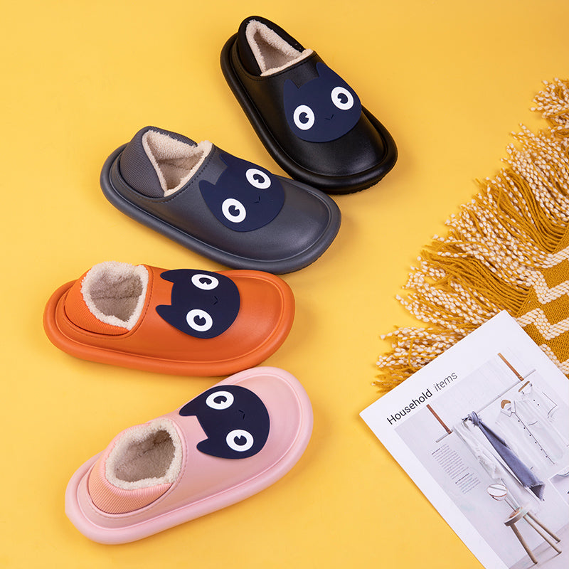 Max0187Fashion Fluffy Slippers Winter Warm Home Indoor Shoes Soft Cute Cartoon Модные тапочки, теплая домашняя обувь, мягкий милый мультяшный