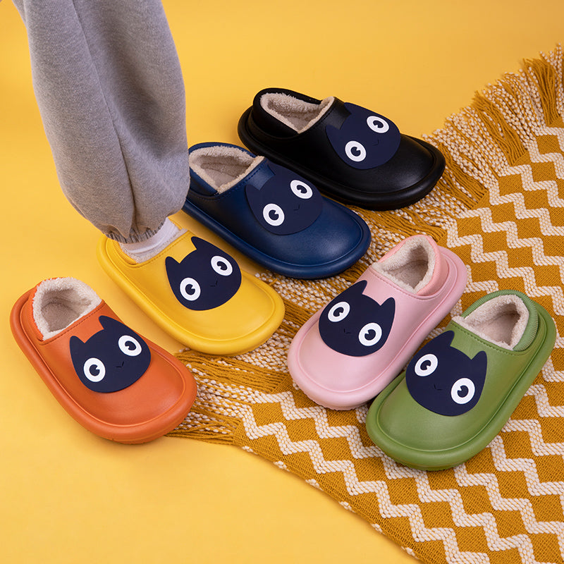 Max0187Fashion Fluffy Slippers Winter Warm Home Indoor Shoes Soft Cute Cartoon Модные тапочки, теплая домашняя обувь, мягкий милый мультяшный